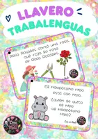 Vista previa - Juegos / Gamificación - Llavero educativo Trabalenguas - Portada