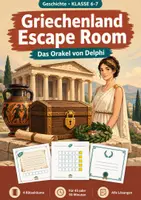 Vorschau - Arbeitsblätter - Escape Room Griechenland, Klasse 6-7 - Deckblatt