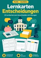 Vorschau - Spiele - Kommunale Politik Lernkarten, Klasse 6 - Deckblatt