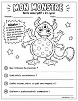 Aperçu - Feuilles d'exercices - Kit Automne en classe : Action de grâce, sciences d'automne, citrouille et écriture d'Halloween (CP au CM1) - Page 1