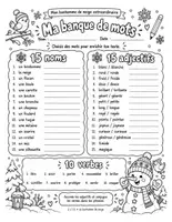 Aperçu - Feuilles d'exercices - Situations d'écriture : Halloween et hiver – 2 cahiers de texte descriptif, CE2-CM1 (72 pages) - Page 2