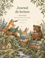 Aperçu - Feuilles d'exercices - Journal de lecture : 100 activités pour n'importe quel livre, de la GS au CM1 (couleur + noir et blanc) - Page de couverture