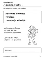 Aperçu - Feuilles d'exercices - Kit Compréhension de lecture CP-CE2 : 40 textes, histoires de Noël et d'Halloween, inférences - Page 1