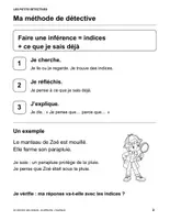 Aperçu - Feuilles d'exercices - Kit Compréhension de lecture CP-CE2 : 40 textes, histoires de Noël et d'Halloween, inférences - Page 2
