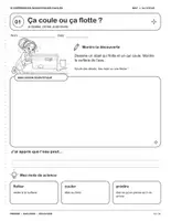 Aperçu - Expériences - 10 expériences scientifiques faciles pour la maternelle et le cycle 2 (guide + fiches élèves, 30 pages) - Page 2