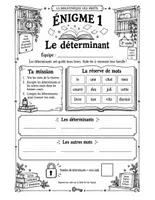 Aperçu - Jeux - Escape game de grammaire : La bibliothèque des mots, les classes de mots CE2-CM1 (22 pages) - Page 2