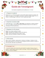 Aperçu - Jeux - Mission Noël : Le traîneau bloqué – escape game de Noël, 6 énigmes, CE1 à CM1 (couleur + à colorier) - Page 1