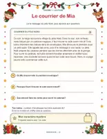Aperçu - Jeux - Mission Noël : Le traîneau bloqué – escape game de Noël, 6 énigmes, CE1 à CM1 (couleur + à colorier) - Page 2