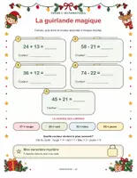 Aperçu - Jeux - Mission Noël : Le traîneau bloqué – escape game de Noël, 6 énigmes, CE1 à CM1 (couleur + à colorier) - Page 3
