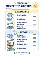 Aperçu - Feuilles d'exercices - Kit Bien-être et émotions : scénarios sociaux, album, cahier d'arts et routines visuelles (PS au CE2) - Page 3