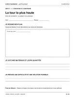 Aperçu - Feuilles d'exercices - 8 défis d'ingénierie STIM : cahier élève de 40 pages + annexes, du CE2 à la 6e - Page 3
