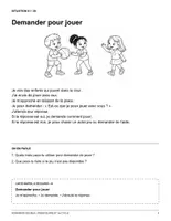 Aperçu - Inclusion - Scénarios sociaux : 20 situations de la cour de récréation, GS-CE1 (noir et blanc + édition illustrée) - Page 3