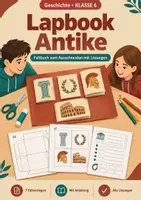 Vorschau - Arbeitsblätter - Antike Geschichte Klasse 6, Lapbook - Deckblatt