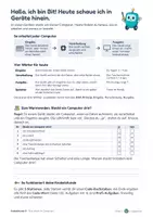 Vorschau - Stationenlernen - Vertretungsstunde Informatik Klasse 5/6: Hardware und EVA-Prinzip - Seite 2