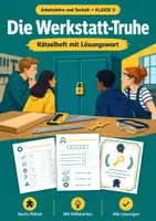 Vorschau - Arbeitsblätter - Holz Papier Arbeitslehre Rätsel, Klasse 5 - Deckblatt