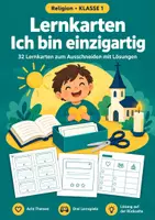 Vorschau - Spiele - Ich bin einzigartig, Lernkarten-Box Religion, Klasse 1-3 - Seite 1
