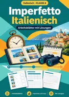 Vorschau - Arbeitsblätter - Imperfetto, Themenpaket Italienisch, Klasse 8 - Seite 1