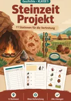 Vorschau - Arbeitsblätter - Historisches Geschichte, Klasse 5 - Deckblatt