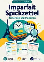 Vorschau - Arbeitsblätter - Imparfait bilden Französisch Klasse 8 Tipp - Deckblatt