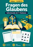Vorschau - Arbeitsblätter - Glaubensfragen Religion, Klasse 10 - Deckblatt