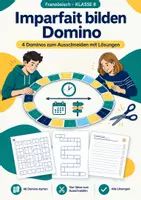 Vorschau - Arbeitsblätter - Imparfait bilden Französisch Klasse 8 Domino - Deckblatt