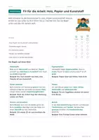 Vorschau - Test - Holz Papier, Arbeitslehre, Klasse 5 - Seite 3