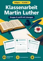 Vorschau - Arbeitsblätter - Martin Luther, Themenpaket Religion, Klasse 7 - Seite 1