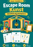 Vorschau - Arbeitsblätter - Kunst Escape Room Grundschule Klasse 3 4 - Deckblatt