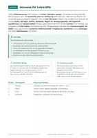 Vorschau - Arbeitsblätter - Laufen springen Sport, Klasse 1, Stationen - Seite 1