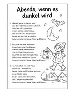 Vorschau - Arbeitsblätter - Sankt Martin. Liederheft mit 5 Laternenliedern und Ausmalbildern - Seite 3