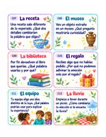 Vista previa - Hojas de trabajo - Palabras para mis emociones · Kit imprimible · 7–9 años - página 3