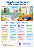 Vorschau - Poster - Familie und Rollen, Poster-Set Ethik, Klasse 5-6 - Seite 1