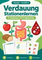Vorschau - Arbeitsblätter - Enzyme Verdauung Biologie, Klasse 8 - Deckblatt