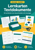 Vorschau - Spiele - Textdokumente Informatik, Klasse 7 - Deckblatt