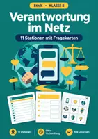 Vorschau - Arbeitsblätter - Verantwortung Netz Ethik Stationen, Klasse 8 - Deckblatt