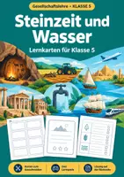 Vorschau - Spiele - Steinzeitliche Gesellschaftslehre, Klasse 5 - Deckblatt