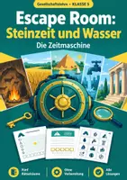 Vorschau - Arbeitsblätter - Steinzeitliche Gesellschaftslehre Escape Room, Klasse 5 - Deckblatt
