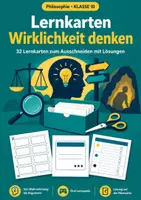 Vorschau - Spiele - Wahrnehmung Philosophie Karten, Klasse 10 - Deckblatt