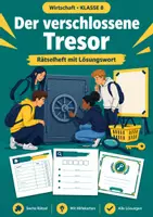 Vorschau - Arbeitsblätter - Werbestrategien Wirtschaft Rätsel, Klasse 8 - Deckblatt