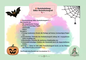 Vorschau - Mal- und Bastelvorlagen - Schöne Herbstferien 🍂 - Seite 1