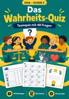 Vorschau - Arbeitsblätter - Wahrheit Lüge Ethik, Klasse 2, Quiz - Deckblatt