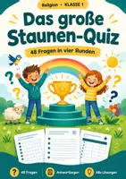Vorschau - Arbeitsblätter - Staunen Welt Quiz, Religion, Klasse 1 - Deckblatt