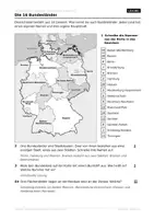 Vorschau - Arbeitsblätter - Bundesländer Deutschland Arbeitsblatt kostenlos – mit Lösung Kl. 4/5 - Seite 3