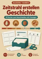 Vorschau - Spiele - Zeitstrahl erstellen Geschichte, Klasse 5 - Deckblatt