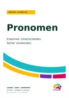 Vorschau - Arbeitsblätter - Pronomen | Pronomenarten, Fälle und klare Bezüge | Klasse 6–8 - Seite 1