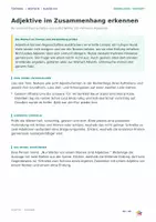Vorschau - Arbeitsblätter - Adjektive | Formen, Steigerung und Verwendung | Klasse 6–8 - Seite 2