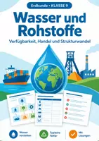 Vorschau - Arbeitsblätter - Wasserverfügbarkeit Erdkunde, Klasse 9 - Deckblatt
