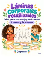 Vista previa - Hojas de trabajo - Mi cuerpo me cuenta · Kit corporal · 5–8 años - página 1