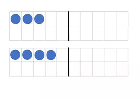 Vorschau - Bildkarten - Tafelmaterial "Blitzblick bis 10 im Zwanzigerfeld" (editierbar) - Seite 2