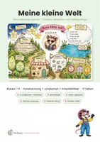 Vorschau - Arbeitsblätter - Meine kleine Welt - Der kreative Steckbrief für die Grundschule - Deckblatt